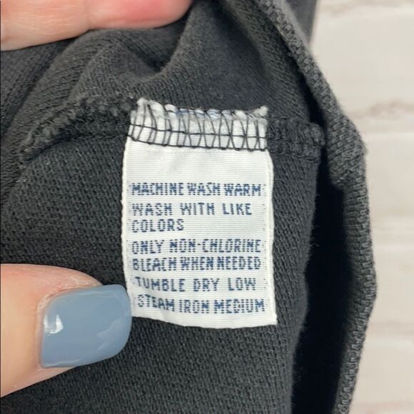 Polo by RL. Pony Logo V-Neck Tee shirt. Black.  L - Picture 6 of 7